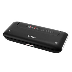 Вакуумный упаковщик Kitfort КТ-1508 черный - фото 1