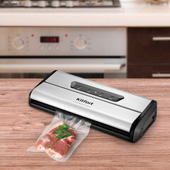 Вакуумный упаковщик Kitfort КТ-1515 черно-серый - фото 5