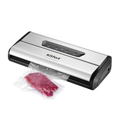 Вакуумный упаковщик Kitfort КТ-1515 черно-серый - фото 4