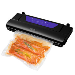 Вакуумный упаковщик Kitfort КТ-1528-1 черно-фиолетовый - фото 7