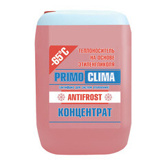 Изображение товара Теплоноситель концентрат Primoclima Antifrost -65 °С 10 кг на основе этиленгликоля