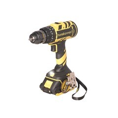 Дрель-шуруповерт аккумуляторная бесщеточная Hanskonner HCD1865I 18 В 2 Ач Li-Ion 2 АКБ и ЗУ