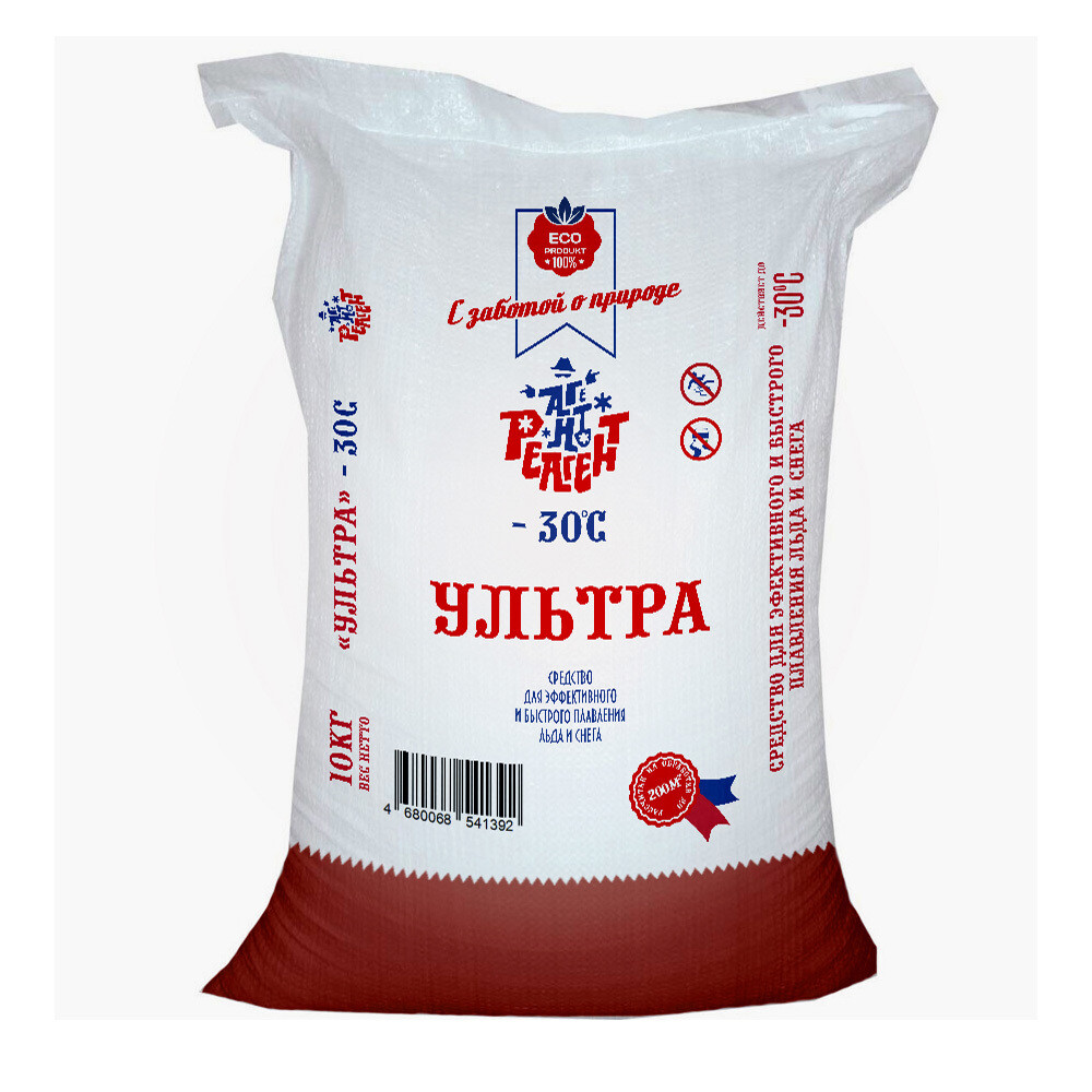 Изображение товара Реагент противогололедный Mr.Defroster Ультра -30 °С 10 кг