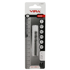 Сверло по металлу спиральное Rage by Vira 3х61 мм (2 шт.) (552070) - фото 2