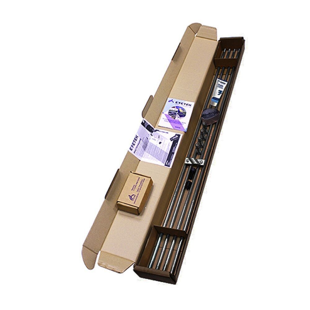 Изображение товара Комплект заземления Ezetek FE-6: 6 м, сталь, 4 стержня Изображение товара Комплект заземления Ezetek FE-6: 6 м, сталь, 4 стержня