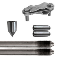 Электрод заземления 1500х16 мм Ezetek CN-3 (2 шт.) (60206)