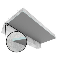 Плита теплоизоляционная Teplofom+ 50х600х2500 мм с односторонним полимерцементным слоем - фото 3