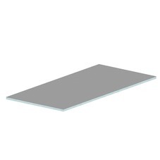 Плита теплоизоляционная Teplofom+ 20х600х1250 мм с односторонним армированием