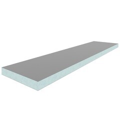 Изображение товара Плита теплоизоляционная Teplofom+ 80х600х2500 мм с двухсторонним полимерцементным слоем