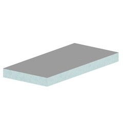 Плита теплоизоляционная Teplofom+ 100х600х1250 мм с односторонним полимерцементным слоем (5 шт.) - фото 1