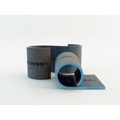 Плита теплоизоляционная Teplofom+ 20х600х2500 мм с односторонним полимерцементным слоем с продольным пропилом - фото 3