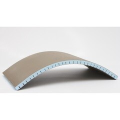 Плита теплоизоляционная Teplofom+ 100х600х2500 мм с двухсторонним полимерцементным слоем с поперечным пропилом - фото 4