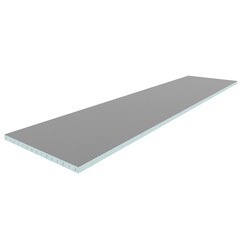 Изображение товара Плита теплоизоляционная Teplofom+ 30х600х2500 мм с односторонним полимерцементным слоем с продольным пропилом