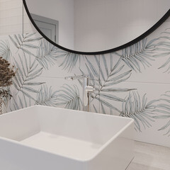 Смеситель для раковины высокий Lavelly Vertex однорычажный хром (673114) - фото 3