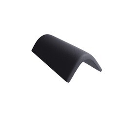 Изображение товара Черепица цементно-песчаная торцевая Kriastak Classic графит 20х230х420 мм