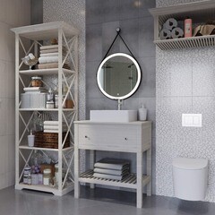 Плитка облицовочная Lavelly City Jungle Gray Wood серая 500х250х9 мм (13 шт.=1,625 кв.м) - фото 8