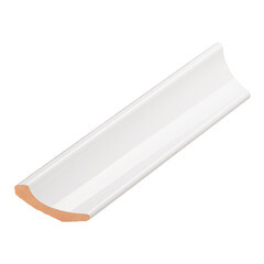 Изображение товара Уголок керамический правый 250х55 мм белый