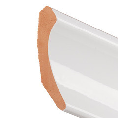 Уголок керамический правый 250х55 мм белый - фото 2