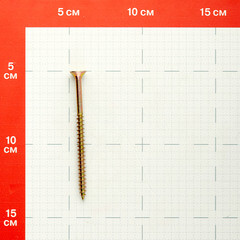 Саморезы универсальные 90x6,0 мм желтые (50 шт.) - фото 2