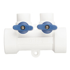 Коллектор полипропиленовый Tebo 40 мм х 2 выхода 20 мм (TRD0000025515) - фото 4