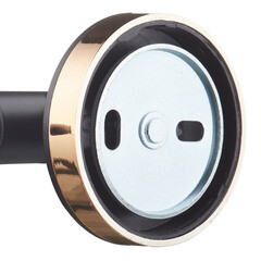 Полотенцедержатель кольцо Fora Lord d155 мм на шуруп нержавеющая сталь черный (FOR-LORD011BL) - фото 4