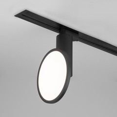 Светодиодный трековый светильник однофазный Elektrostandard Brain 4200К 12 Вт 8 кв.м черный (a047378) - фото 6