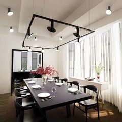 Светодиодный трековый светильник однофазный Elektrostandard Brain 4200К 12 Вт 8 кв.м черный (a047378) - фото 3