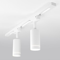 Светодиодный трековый светильник однофазный Elektrostandard Glory 4200К 7 Вт 3 кв.м белый (a044000) - фото 3