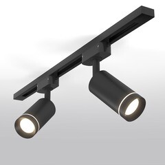 Светодиодный трековый светильник однофазный Elektrostandard Glory 4200К 7 Вт 3 кв.м черный (a043999) - фото 6