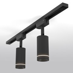 Светодиодный трековый светильник однофазный Elektrostandard Glory 4200К 7 Вт 3 кв.м черный (a043999) - фото 5