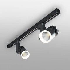 Светодиодный трековый светильник однофазный Elektrostandard Accord 4200К 30 Вт 18 кв.м черный (a043918) - фото 2