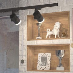 Светодиодный трековый светильник однофазный Elektrostandard Accord 4200К 20 Вт 12 кв.м черный (a043917) - фото 4