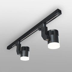 Светодиодный трековый светильник однофазный Elektrostandard Accord 4200К 20 Вт 12 кв.м черный (a043917) - фото 5