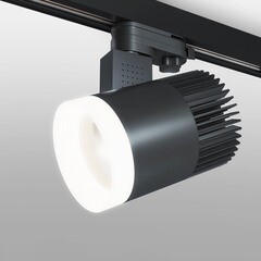 Светодиодный трековый светильник однофазный Elektrostandard Accord 4200К 20 Вт 12 кв.м черный (a043917) - фото 3