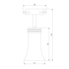 Трековый светильник однофазный Elektrostandard Vetro 50 Вт GU10 черный (a043142) - фото 3