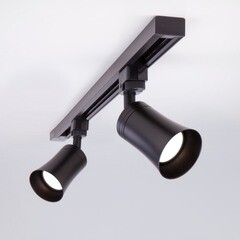 Трековый светильник однофазный Elektrostandard Vetro 50 Вт GU10 черный (a043142) - фото 9