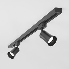 Трековый светильник однофазный Elektrostandard Vetro 50 Вт GU10 черный (a043142) - фото 5