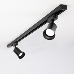 Трековый светильник однофазный Elektrostandard Vetro 50 Вт GU10 черный (a043142) - фото 7