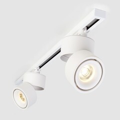 Светодиодный трековый светильник однофазный Elektrostandard Klips 4200К 15 Вт 10 кв.м белый (a040437) - фото 10