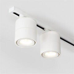 Светодиодный трековый светильник однофазный Elektrostandard Klips 4200К 15 Вт 10 кв.м белый (a040437) - фото 6