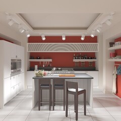 Светодиодный трековый светильник однофазный Elektrostandard Klips 4200К 15 Вт 10 кв.м белый (a040437) - фото 5