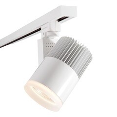 Изображение товара Светодиодный трековый светильник однофазный Elektrostandard Accord 4200К 20 Вт 12 кв.м белый (a039437)
