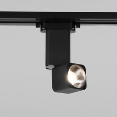 Светодиодный трековый светильник однофазный Elektrostandard Cubus 4200К 10 Вт 7 кв.м черный (a062876) - фото 8