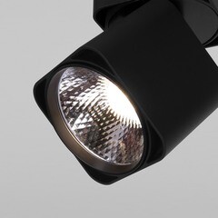 Светодиодный трековый светильник однофазный Elektrostandard Cubus 4200К 10 Вт 7 кв.м черный (a062876) - фото 5