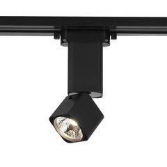 Светодиодный трековый светильник однофазный Elektrostandard Cubus 4200К 10 Вт 7 кв.м черный (a062876) - фото 1