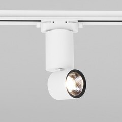 Светодиодный трековый светильник однофазный Elektrostandard Sens 4200К 10 Вт 7 кв.м белый (a062879) - фото 6