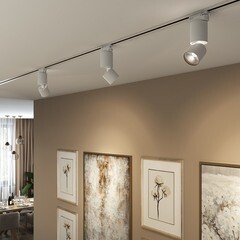 Светодиодный трековый светильник однофазный Elektrostandard Sens 4200К 10 Вт 7 кв.м белый (a062879) - фото 4