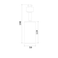 Трековый светильник однофазный Elektrostandard Svit 40 Вт GU10 белый (a048165) - фото 5