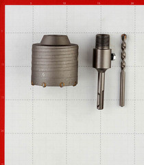 Коронка твердосплавная по бетону 68 мм SDS-plus Практика (035-172) - фото 2