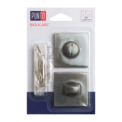 Фиксатор Punto BK6.K.ARC.Q52 GR-23 квадратная розетка графит (47181) - фото 3
